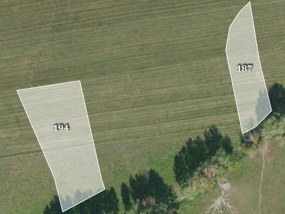 Prodej zemědělské půdy 5143 m², Vlčí