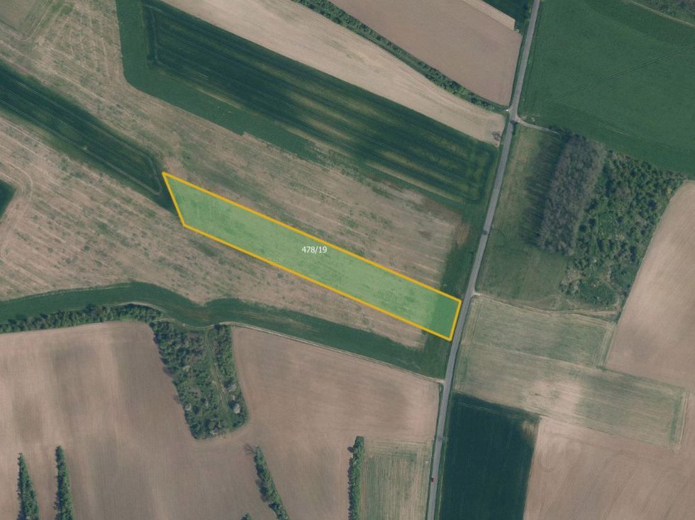 Prodej zemědělské půdy 12195 m², Krabčice