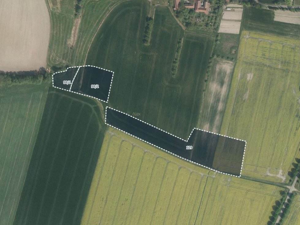 Prodej zemědělské půdy 14611 m², Radhošť