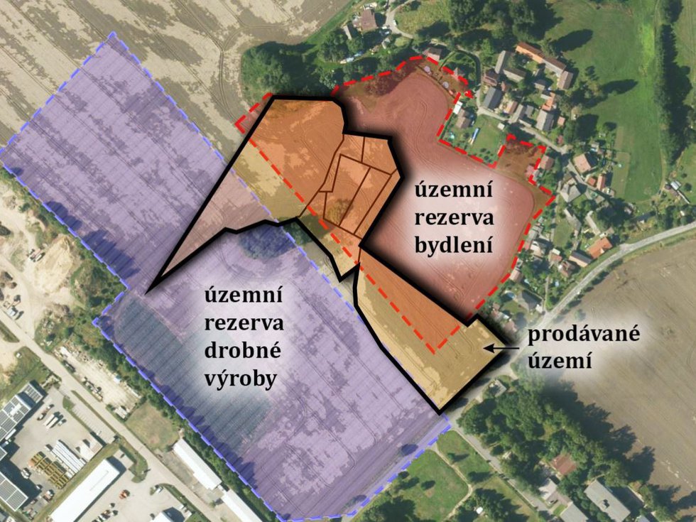 Prodej stavební parcely 29189 m², Havlíčkův Brod