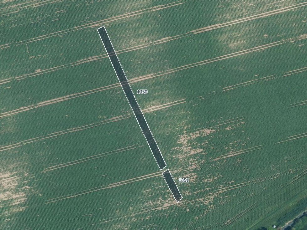 Prodej zemědělské půdy 3633 m², Ždánice