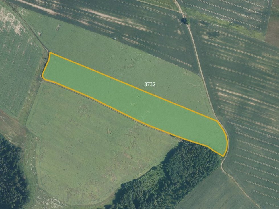 Prodej zemědělské půdy 42060 m², Jindřichov