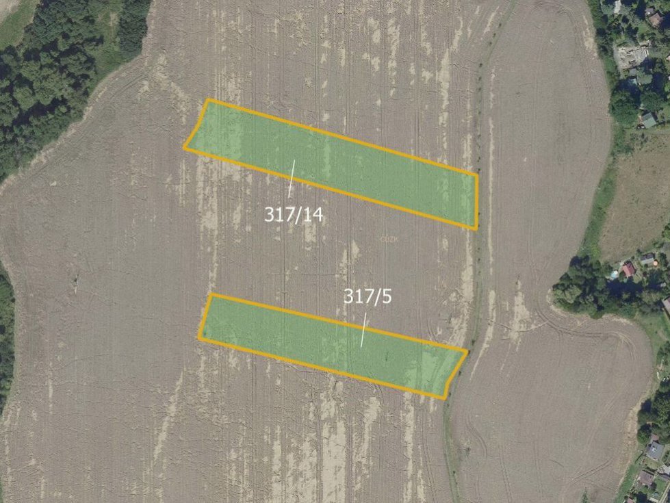 Prodej zemědělské půdy 17139 m², Březí