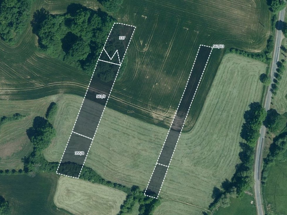 Prodej zemědělské půdy 40440 m², Slatina