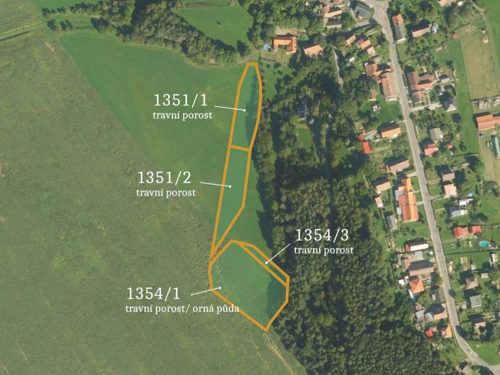 Prodej zemědělské půdy 42644 m², Skuteč