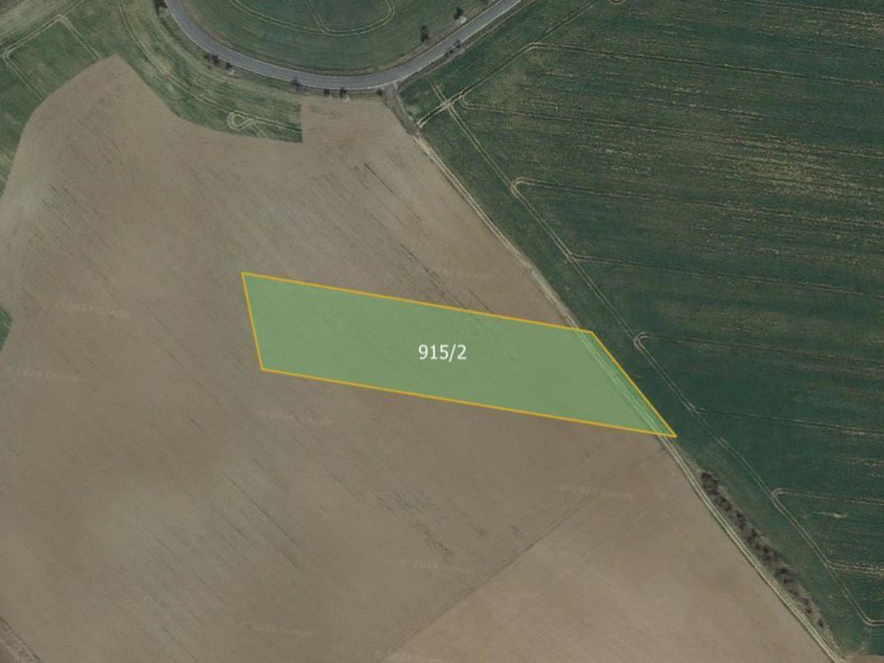 Prodej zemědělské půdy 9659 m², Malešov