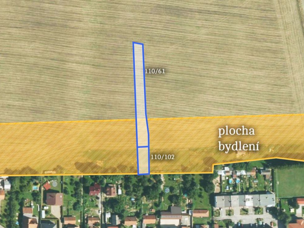 Prodej zemědělské půdy 590 m², Letovice