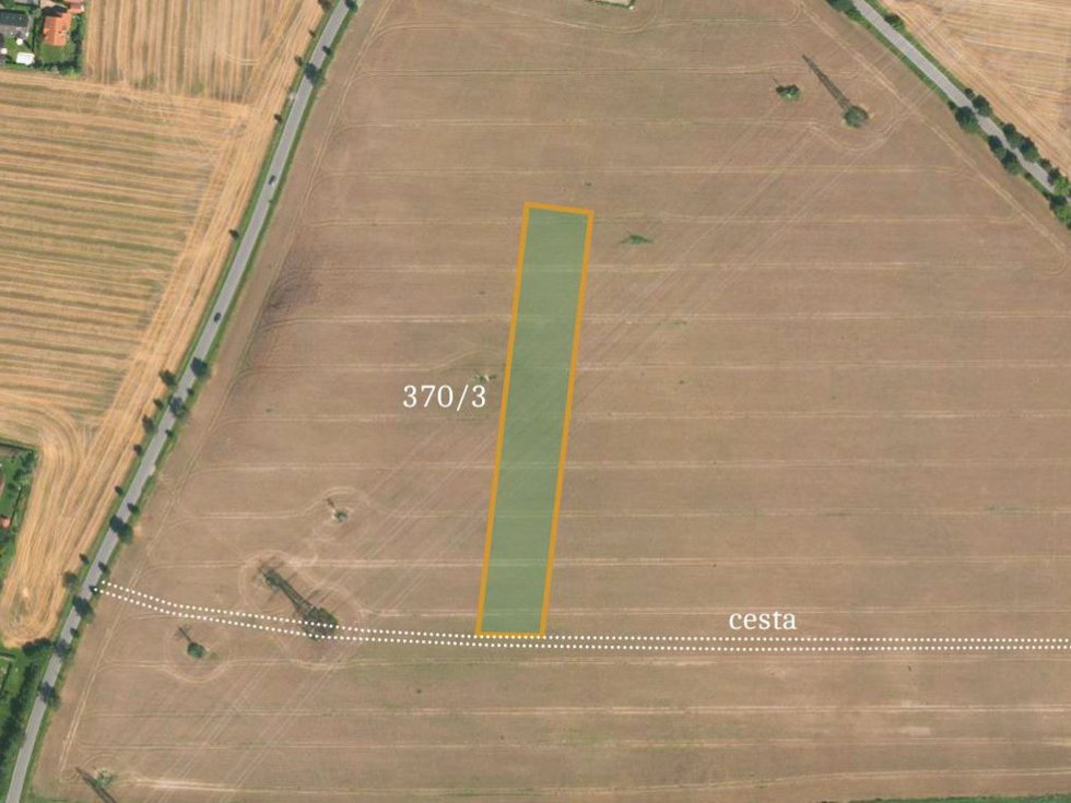 Prodej zemědělské půdy 5817 m², Zvole