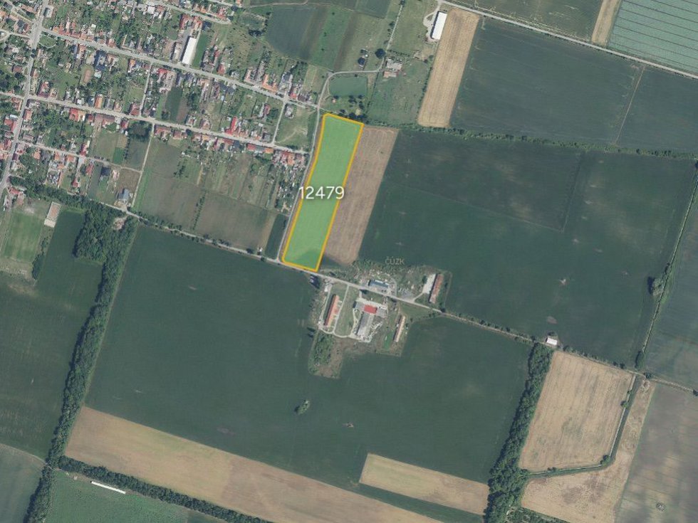 Prodej zemědělské půdy 28700 m², Hrabětice