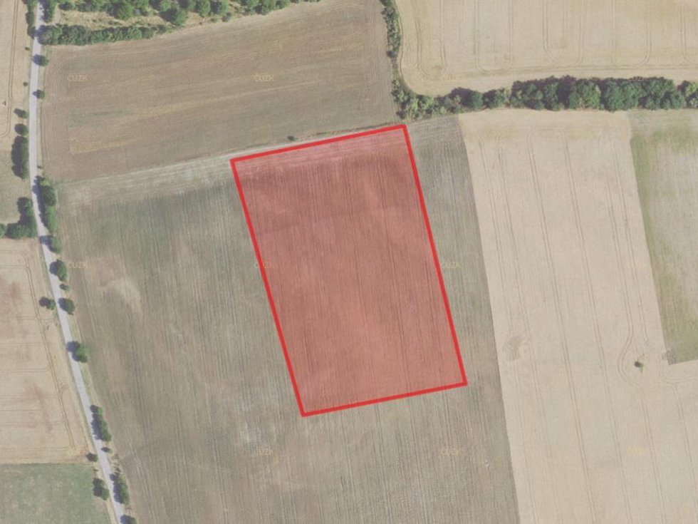 Prodej zemědělské půdy 7077 m², Zvoleněves