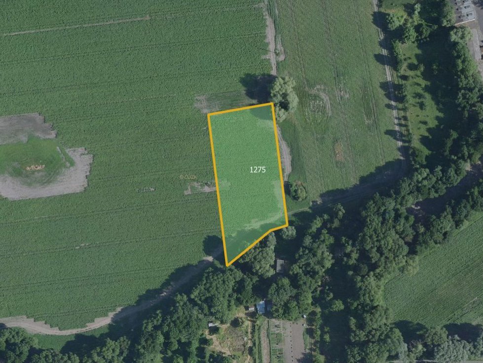 Prodej zemědělské půdy 2576 m², Liblice