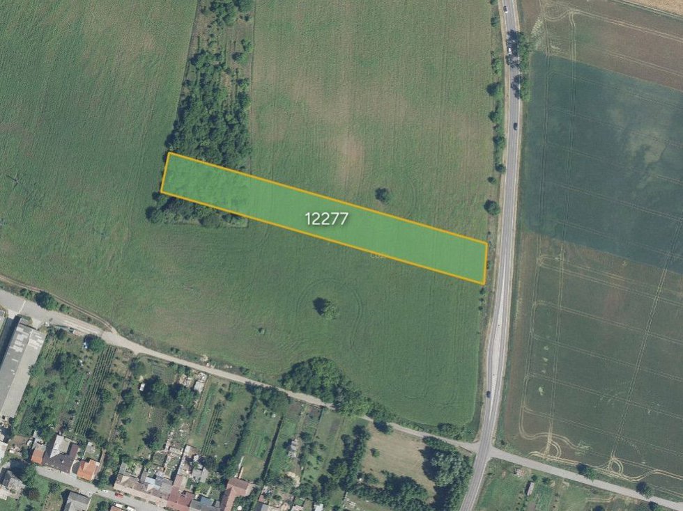 Prodej zemědělské půdy 5831 m², Hrabětice