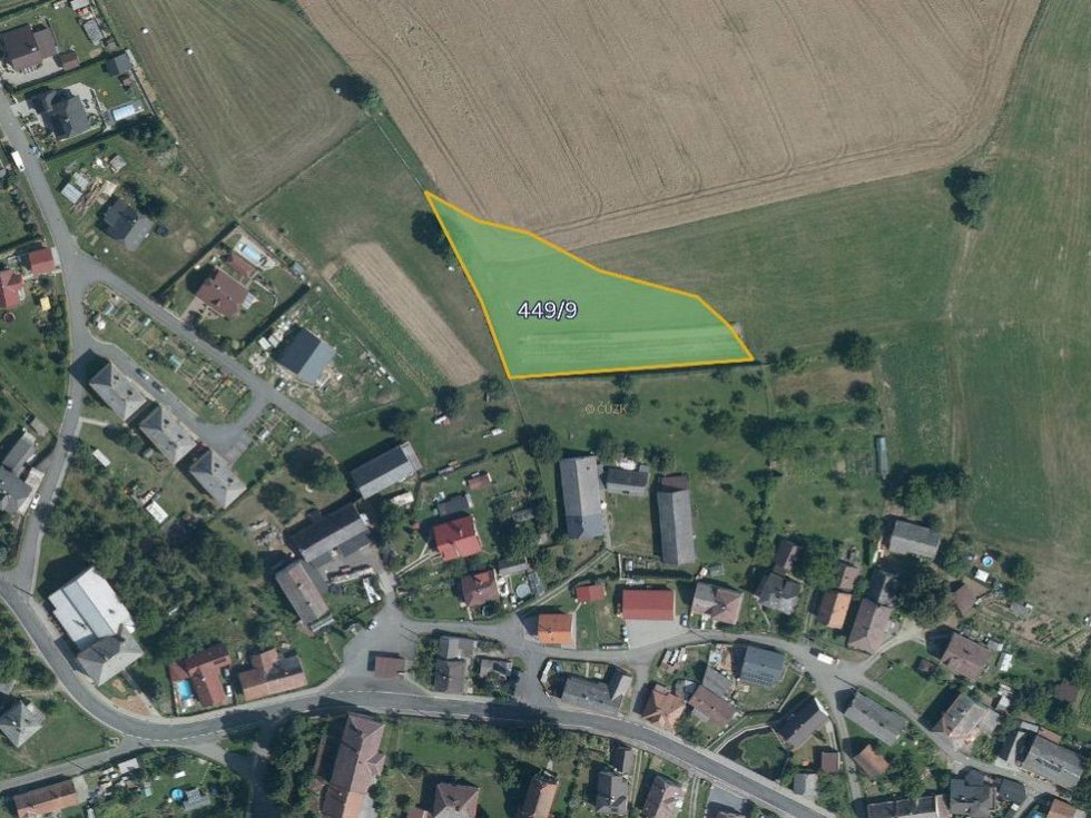 Prodej zemědělské půdy 3110 m², Zborov