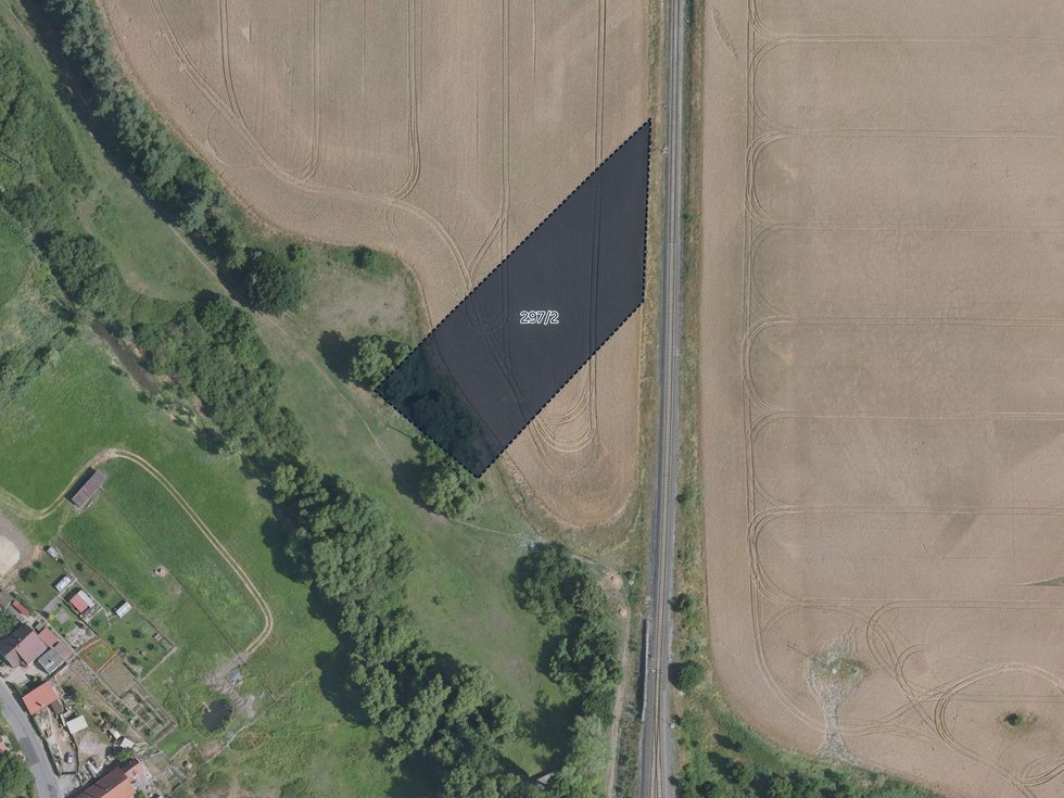 Prodej zemědělské půdy 4179 m², Vlkava