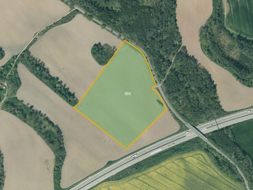 Prodej zemědělské půdy 45114 m², Heřmanova Huť