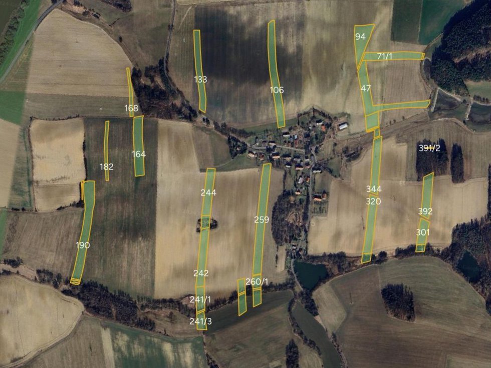 Prodej zemědělské půdy 141915 m², Janovice nad Úhlavou