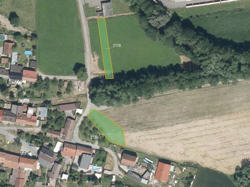 Prodej zemědělské půdy 15956 m², Plumlov