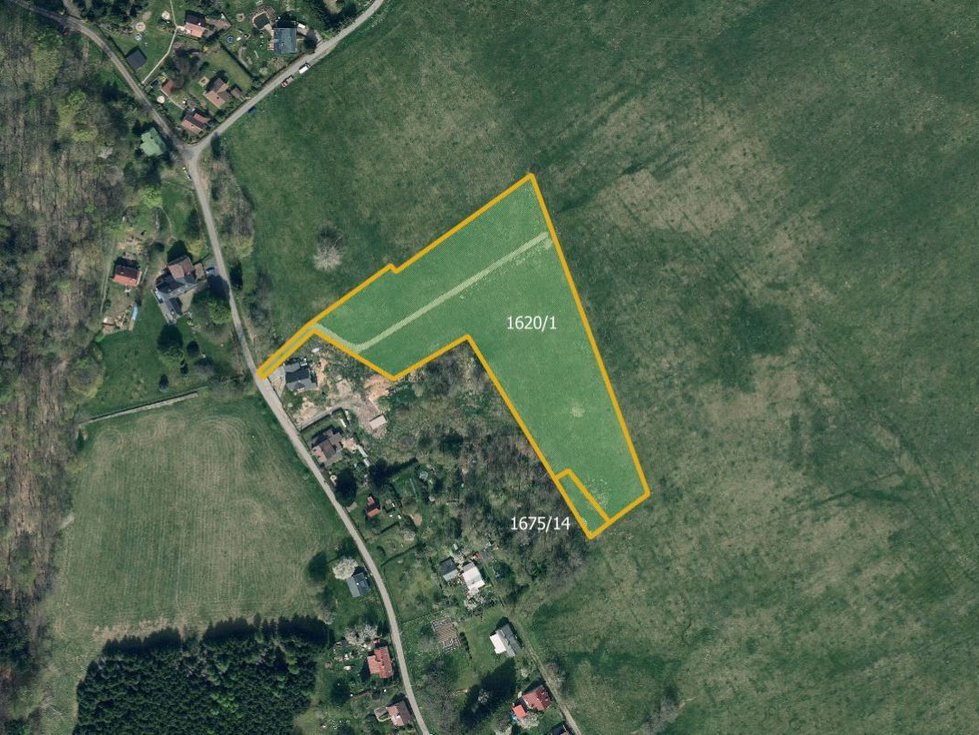 Prodej zemědělské půdy 12027 m², Krásná Lípa