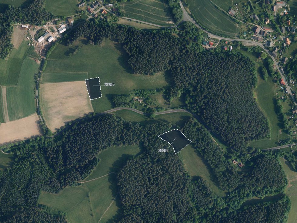 Prodej louky 4247 m², Český Dub