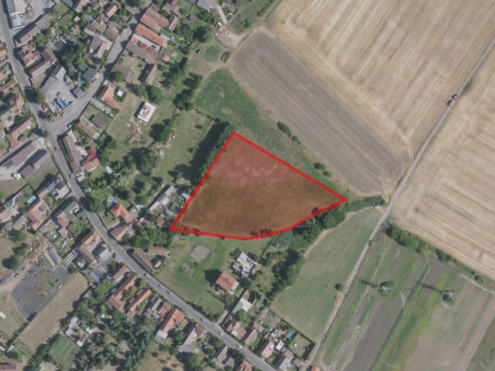 Prodej zemědělské půdy 9756 m², Tišice