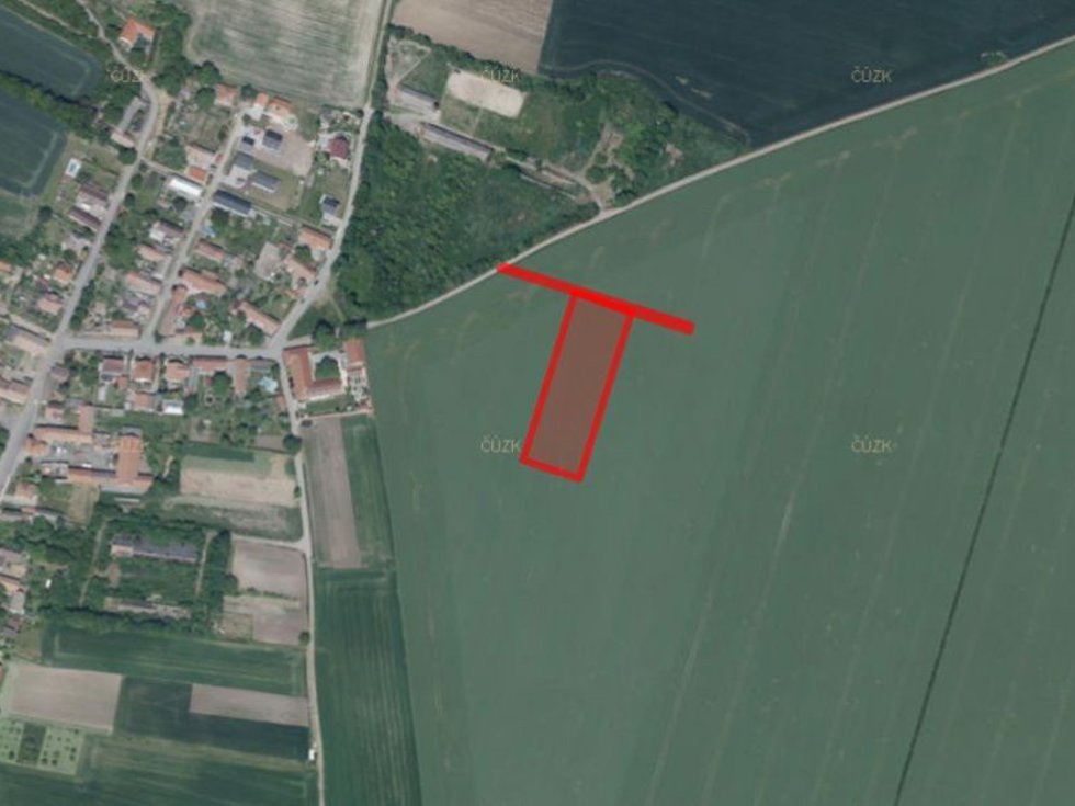 Prodej zemědělské půdy 8697 m², Martiněves