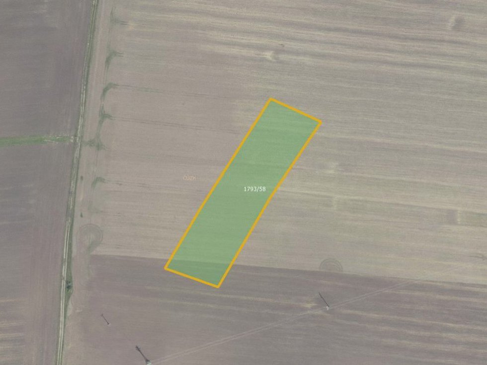Prodej zemědělské půdy 3004 m², Sadská