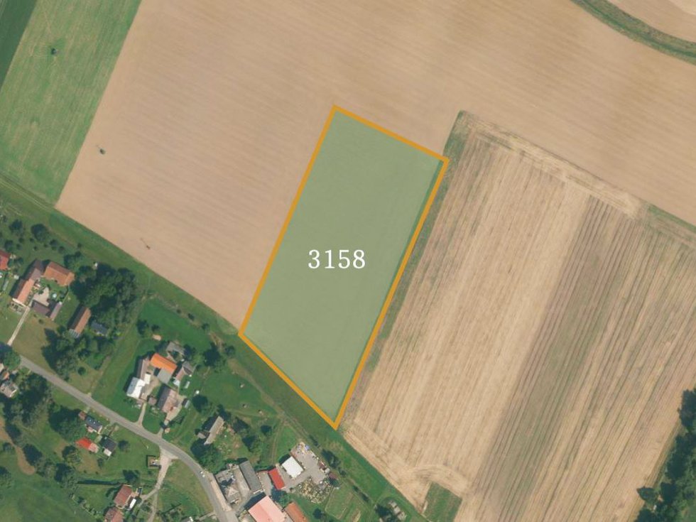 Prodej zemědělské půdy 24444 m², Dubenec