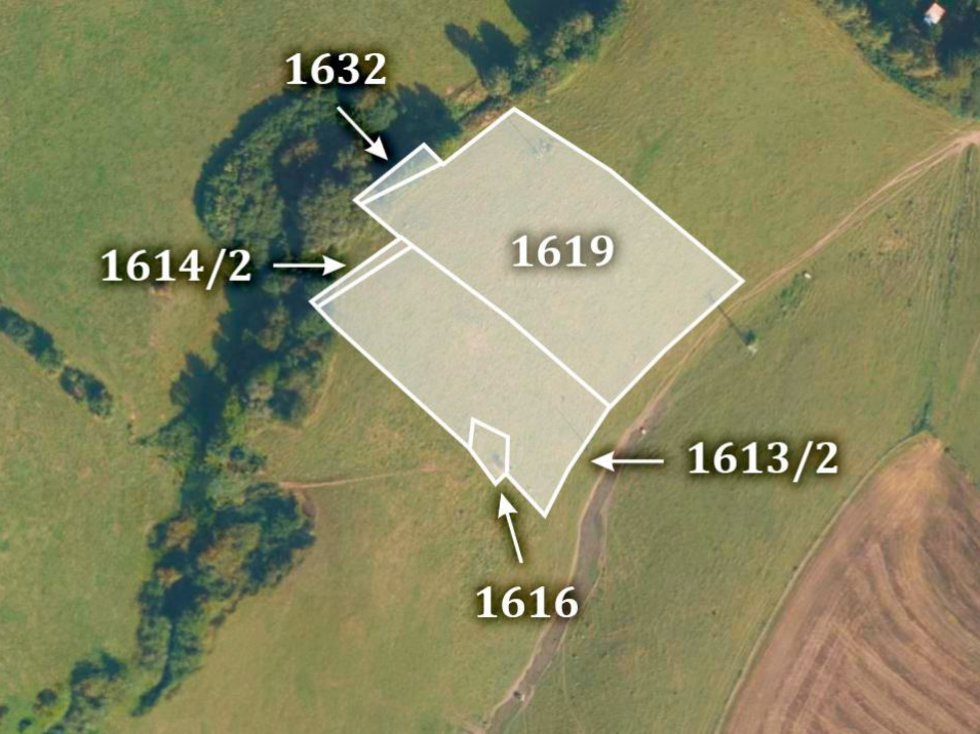 Prodej zemědělské půdy 8271 m², Skuteč