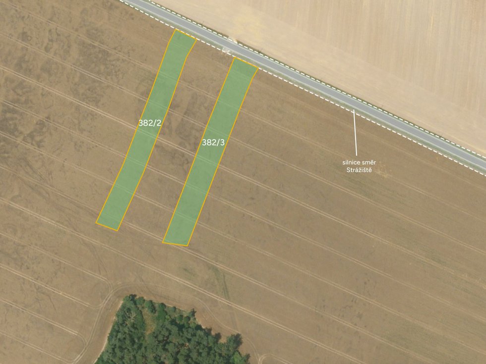 Prodej zemědělské půdy 23844 m², Kralovice