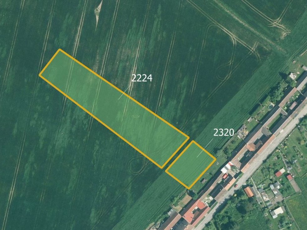 Prodej zemědělské půdy 10023 m², Štěkeň