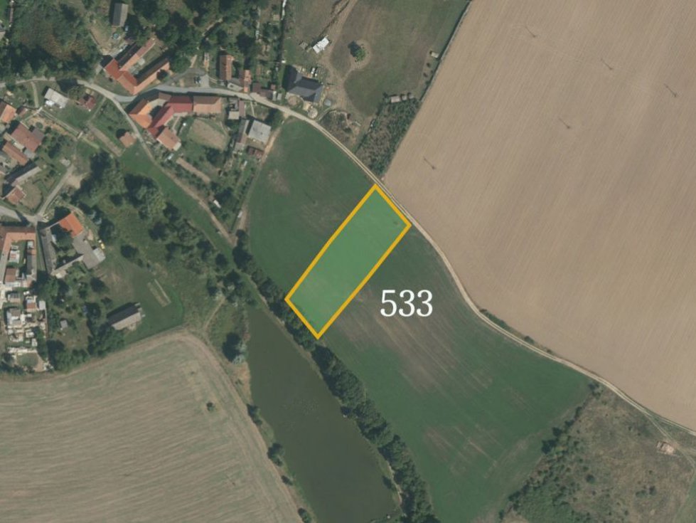Prodej zemědělské půdy 1193 m², Vladislav