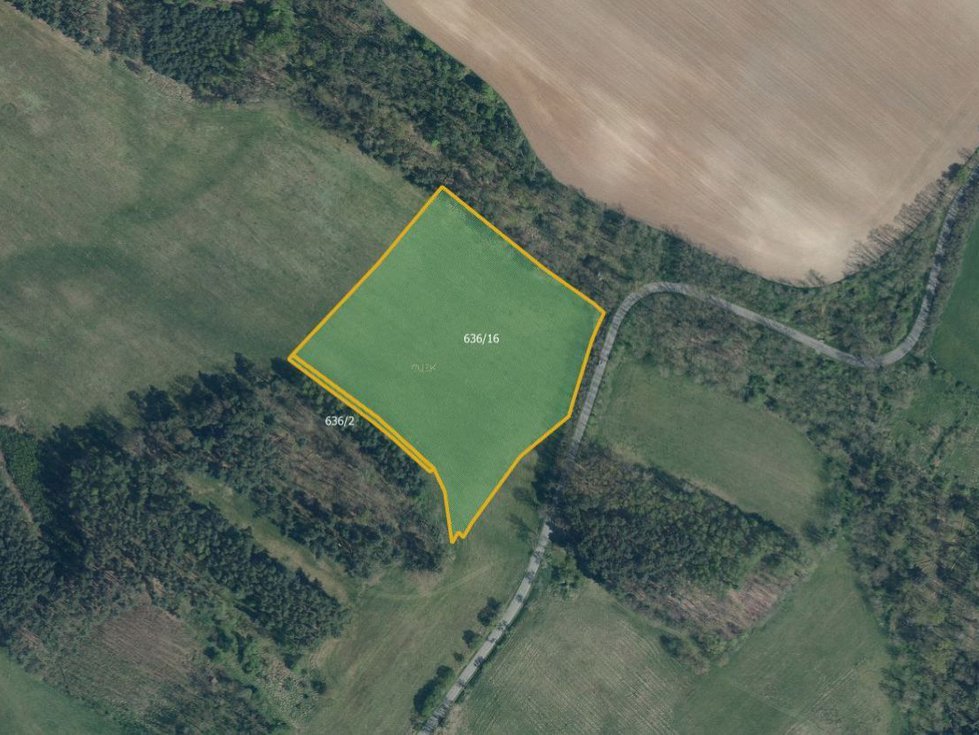 Prodej louky 19541 m², Střemy