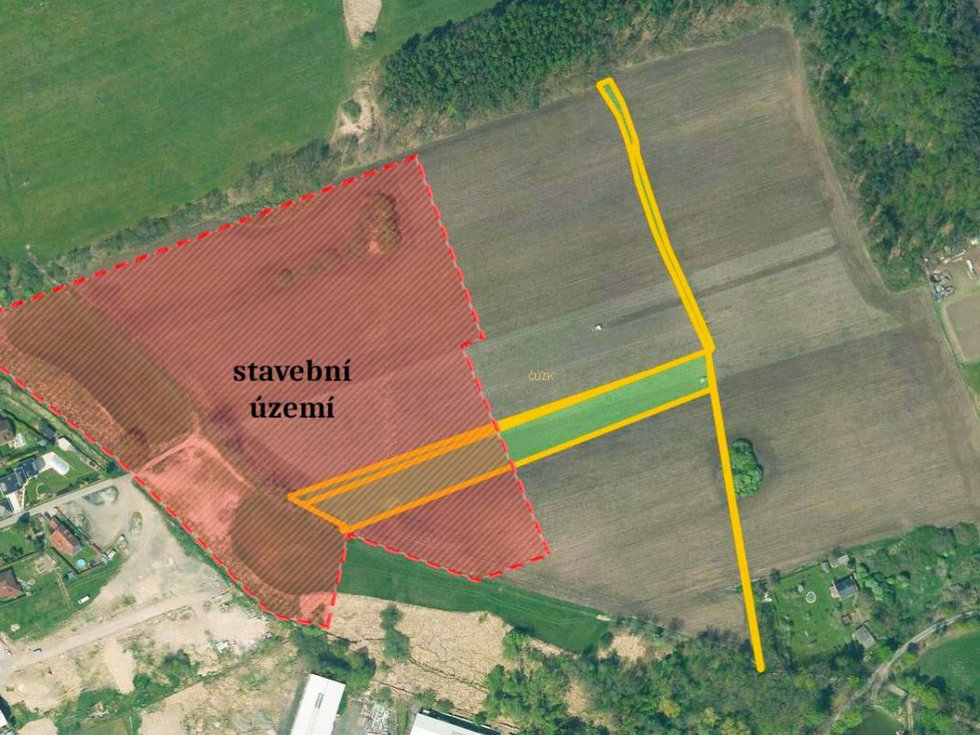 Prodej stavební parcely 1552 m², Planá nad Lužnicí