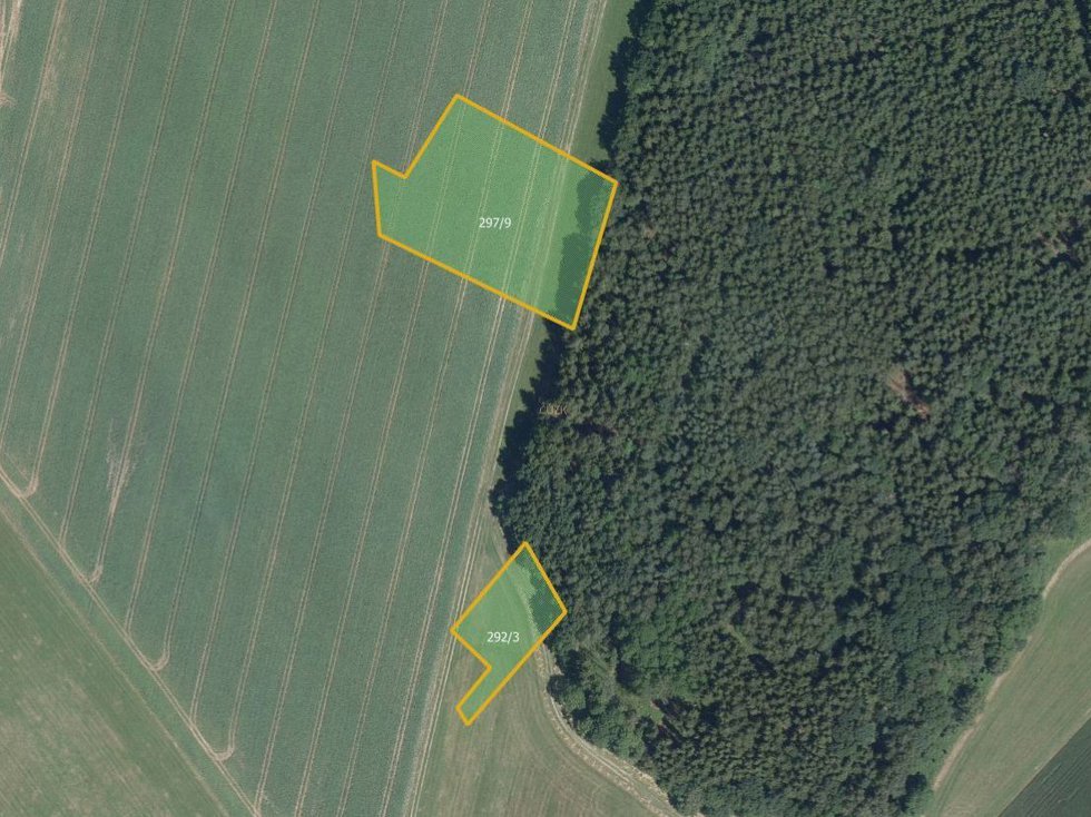 Prodej zemědělské půdy 7667 m², Nejepín
