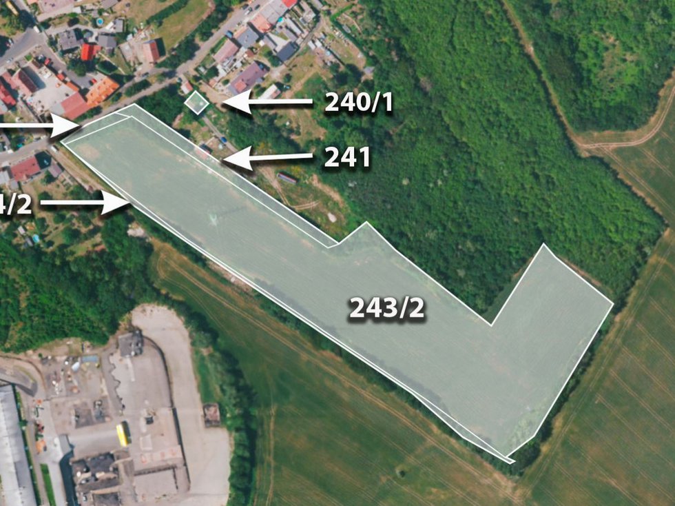 Prodej zemědělské půdy 10766 m², Teplice