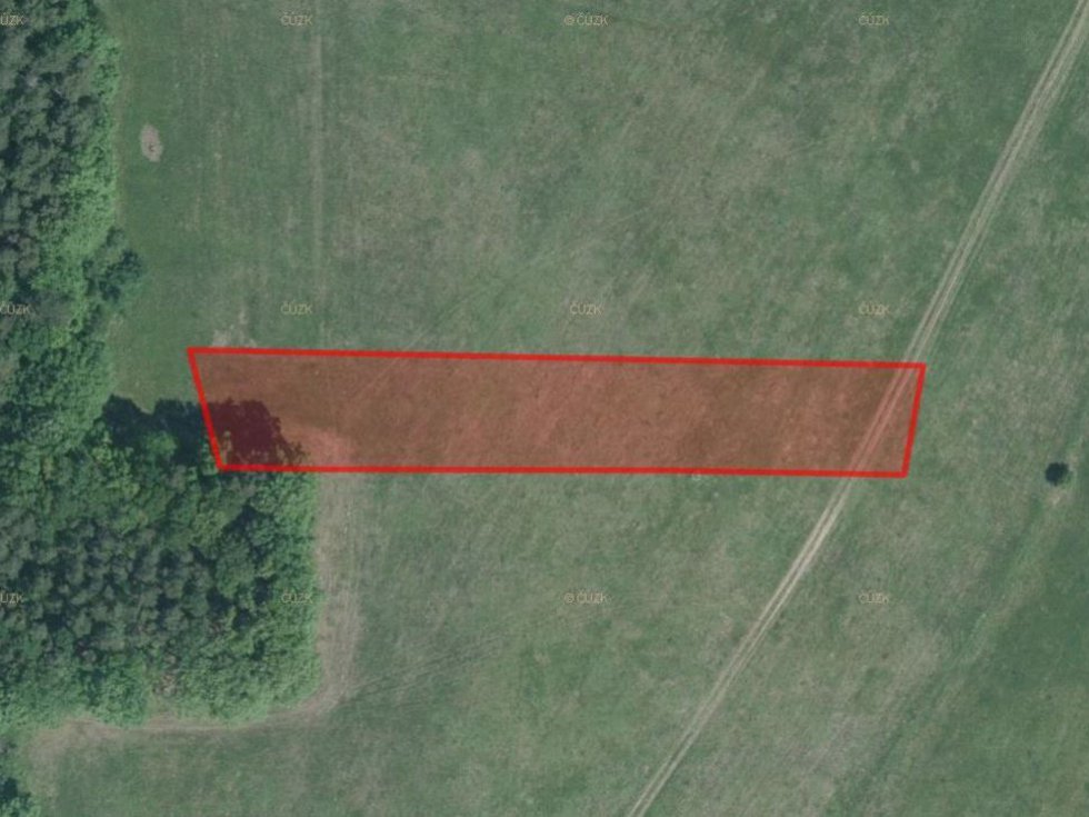Prodej zemědělské půdy 5408 m², Kaňovice