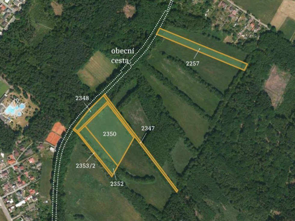 Prodej zemědělské půdy 31444 m², Třebechovice pod Orebem