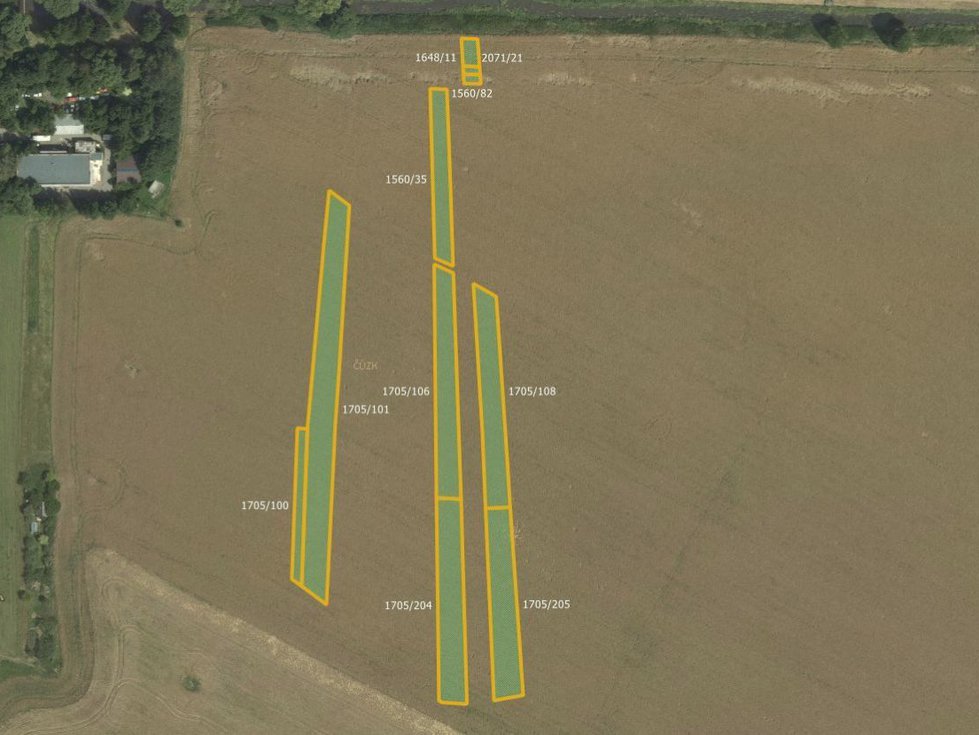 Prodej zemědělské půdy 10837 m², Svitávka