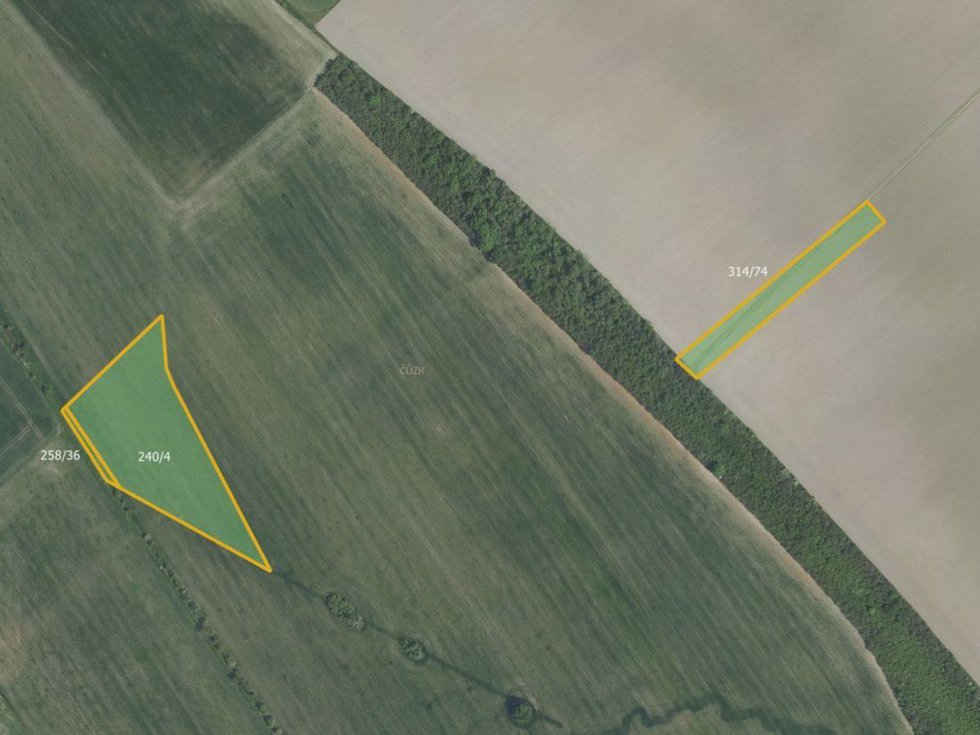Prodej zemědělské půdy 13846 m², Vrdy