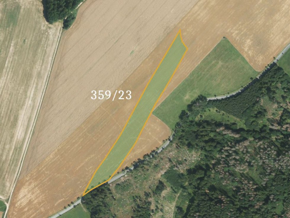 Prodej zemědělské půdy 17331 m², Boskovice