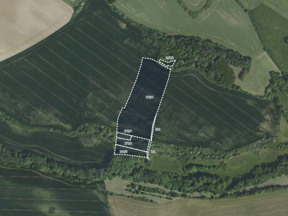 Prodej zemědělské půdy 8214 m², Miskovice
