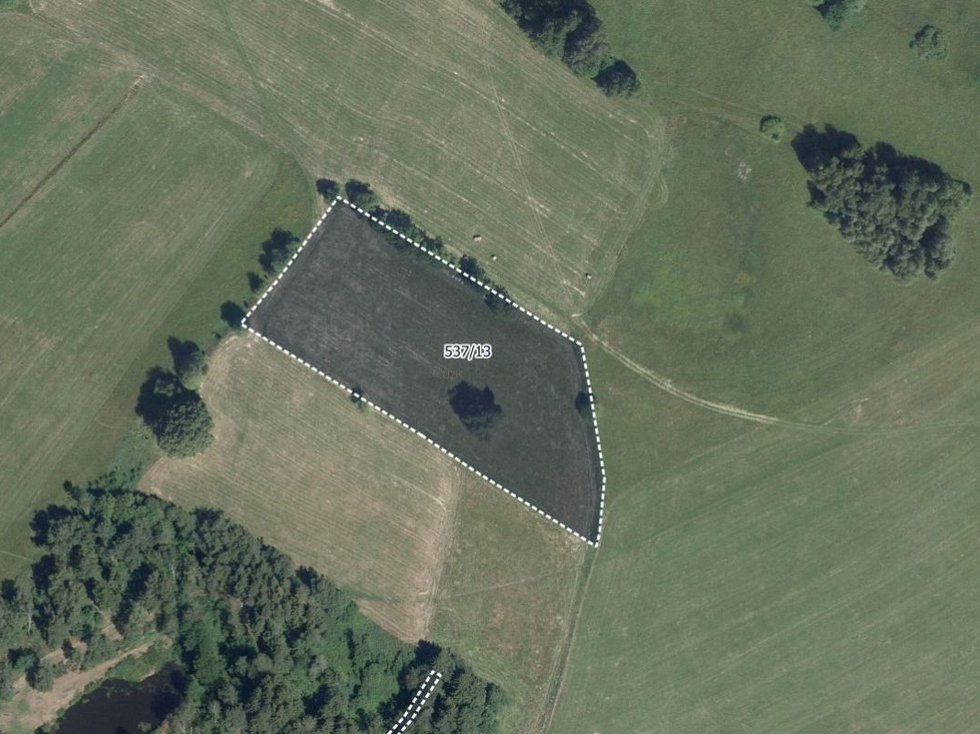 Prodej louky 6416 m², Kameničky