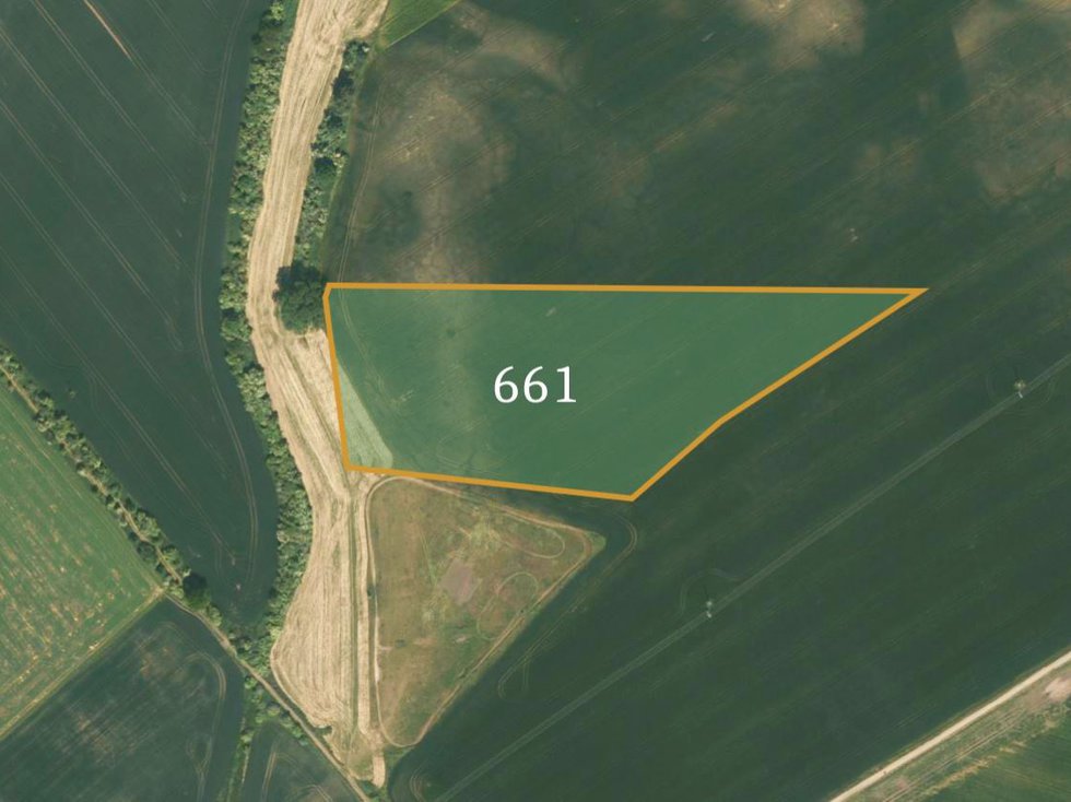 Prodej zemědělské půdy 23802 m², Sluhy