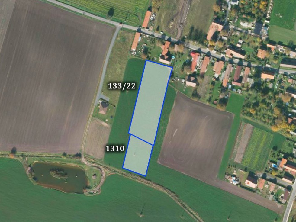Prodej stavební parcely 8292 m², Ohaře