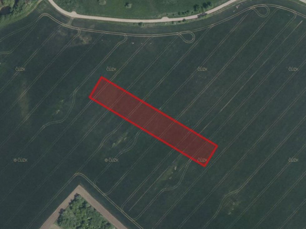 Prodej zemědělské půdy 6315 m², Úhřetice