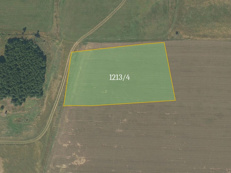 Prodej zemědělské půdy 5916 m², Stonařov