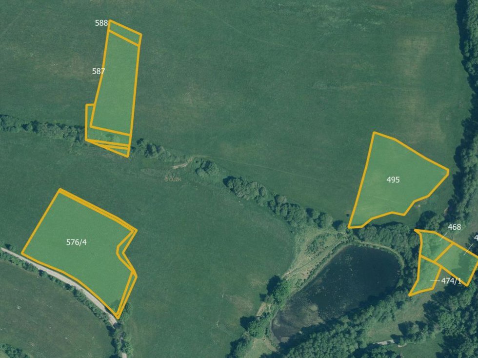 Prodej zemědělské půdy 16524 m², Strašice