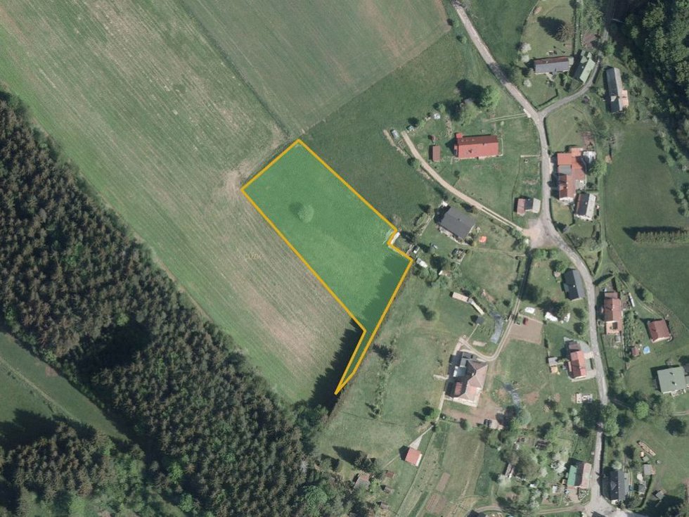 Prodej louky 5760 m², Jívka