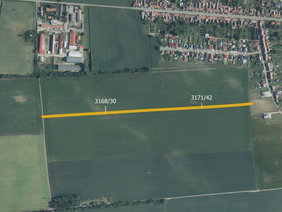 Prodej zemědělské půdy 11825 m², Prušánky