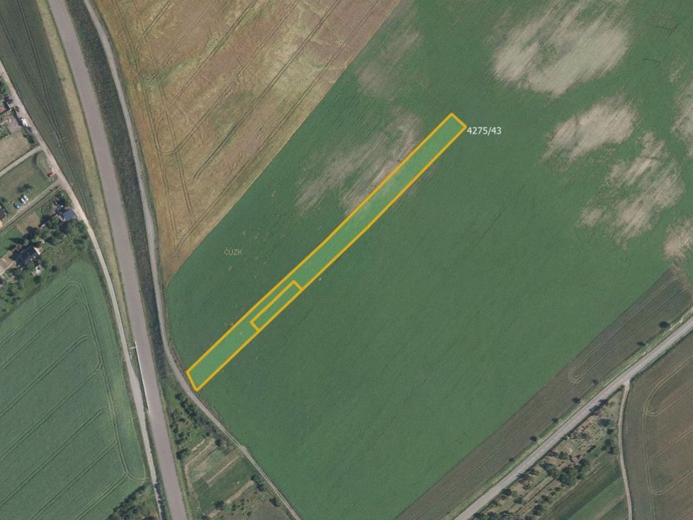 Prodej zemědělské půdy 6602 m², Kuchařovice